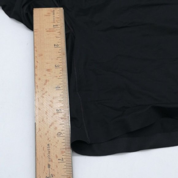 Nearly Nude Womens Panties Black Tap Pants Nylon Blend Cotton Liner M/L NEW - Picture 7 of 9